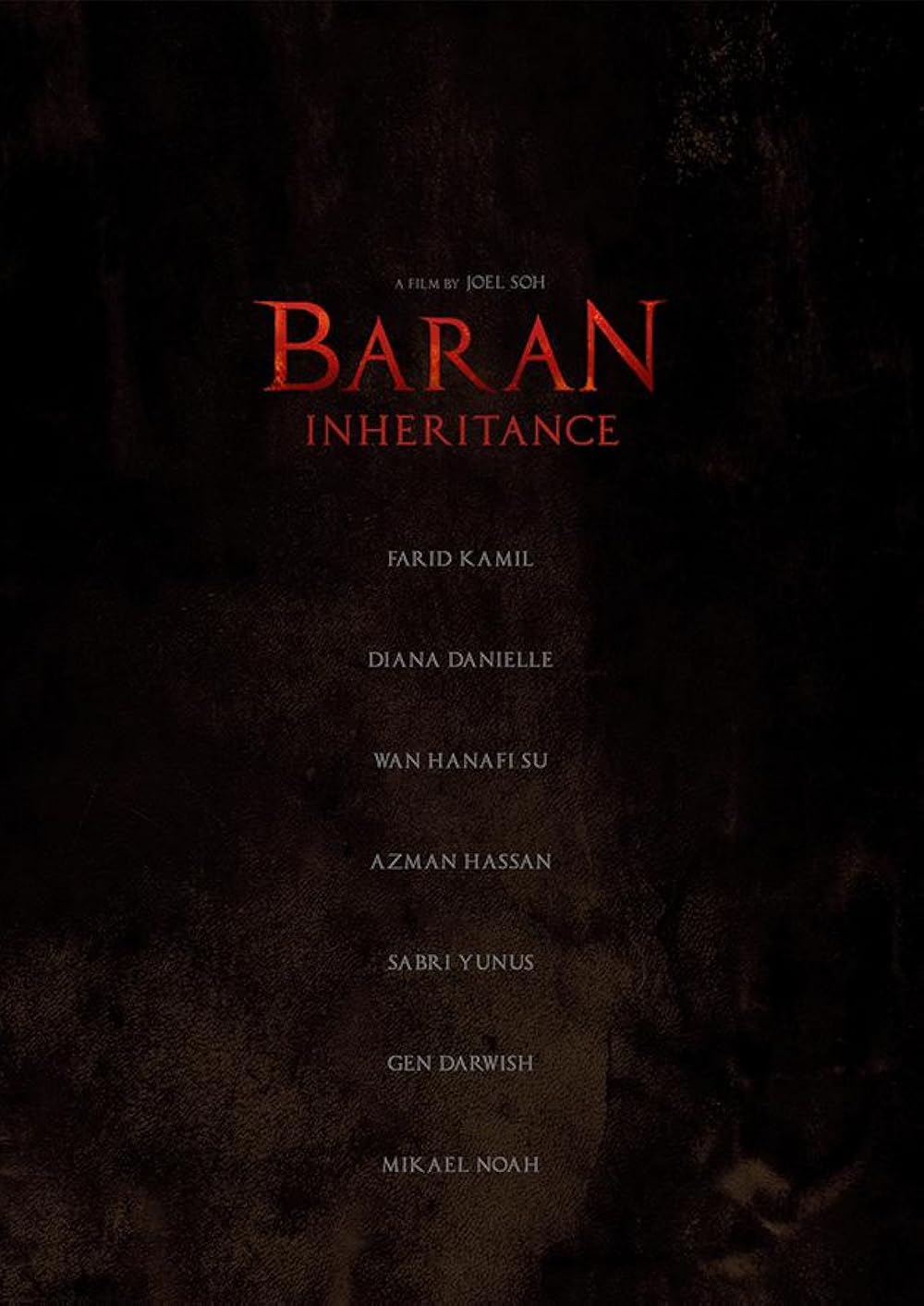 BARAN: INHERITANCE (2026) Poster